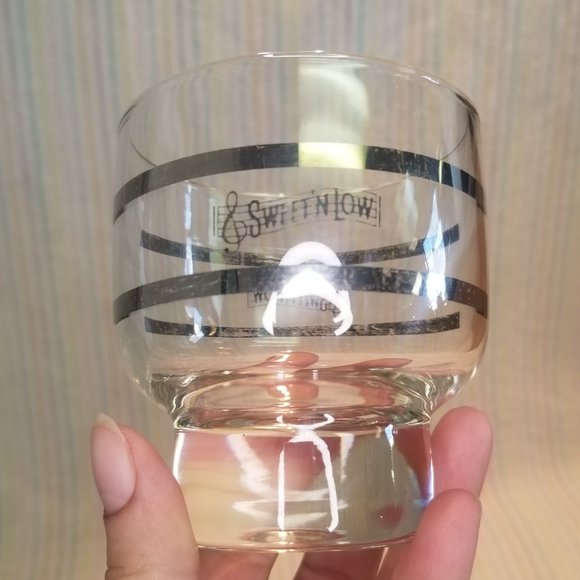 Vintage Libbey Glass Sweet n' Low Logo Sugar Bowl Silver Clear Glass Chrome Lid - Picture 2 of 8